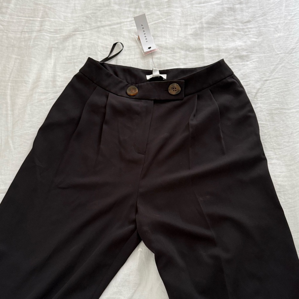 Topshop Black Women's Trousers